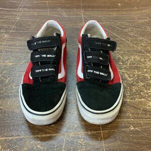 Vans Off The Wall Old Skool V Logo Pop Men's 6.5 Women's 8.0 Skater Shoes Unisex